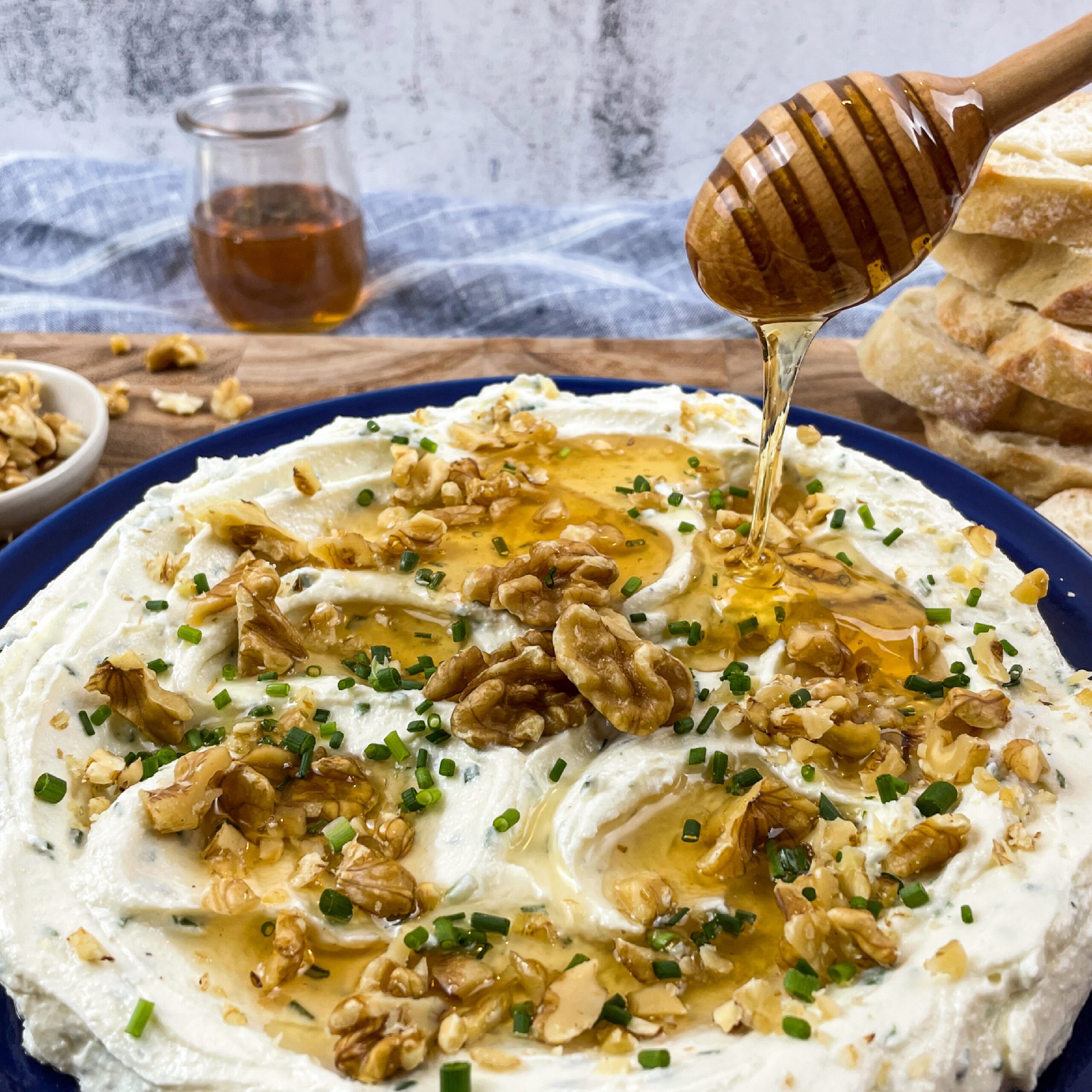 Whipped Feta with Honey and Walnuts Thumbnail