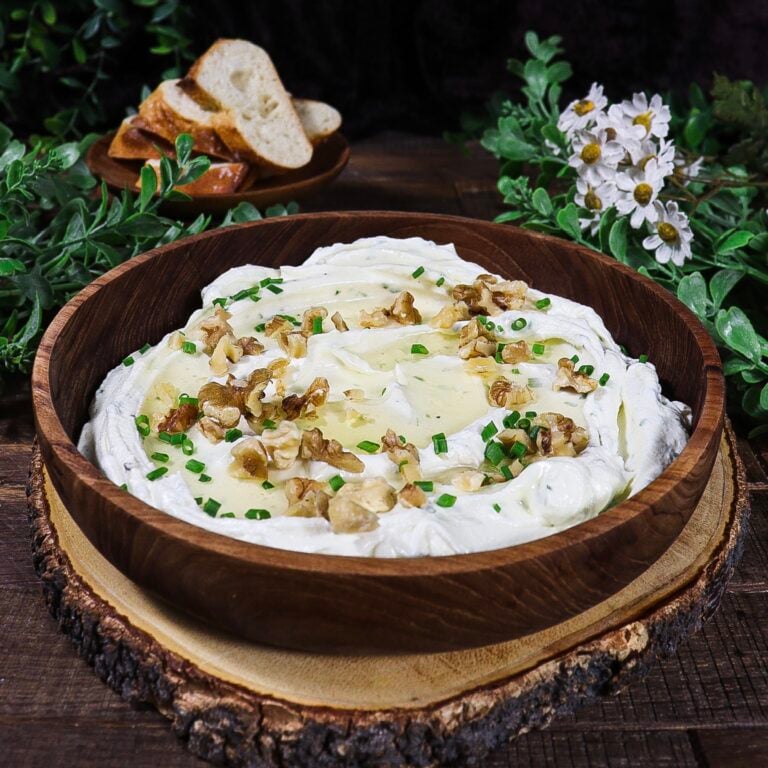 Whipped Feta with Honey and Walnuts