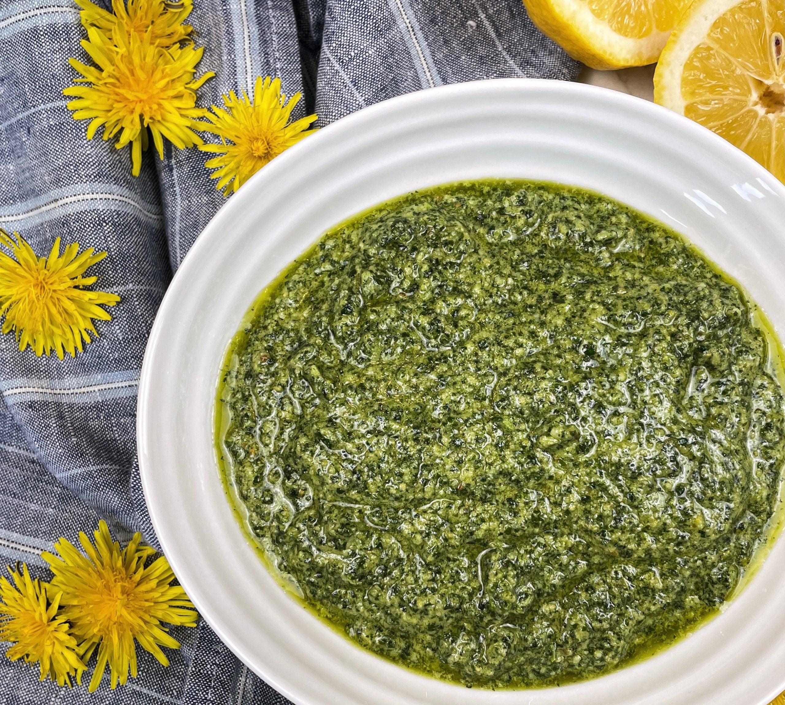 Dandelion Pesto Recipe