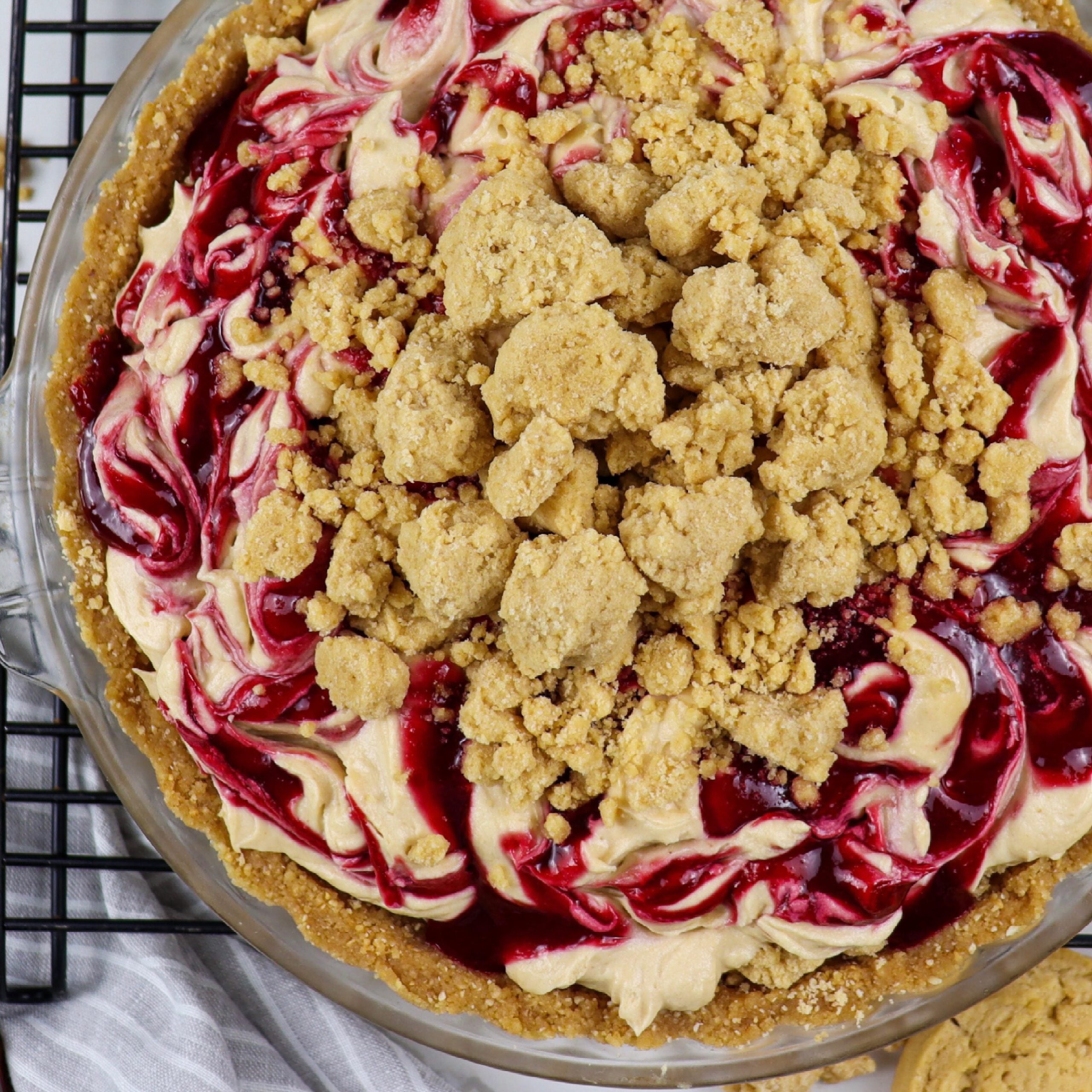 Peanut Butter and Jelly Pie