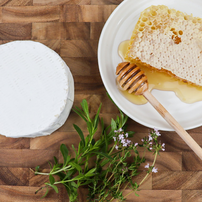 Ingredients for brie cheese recipe