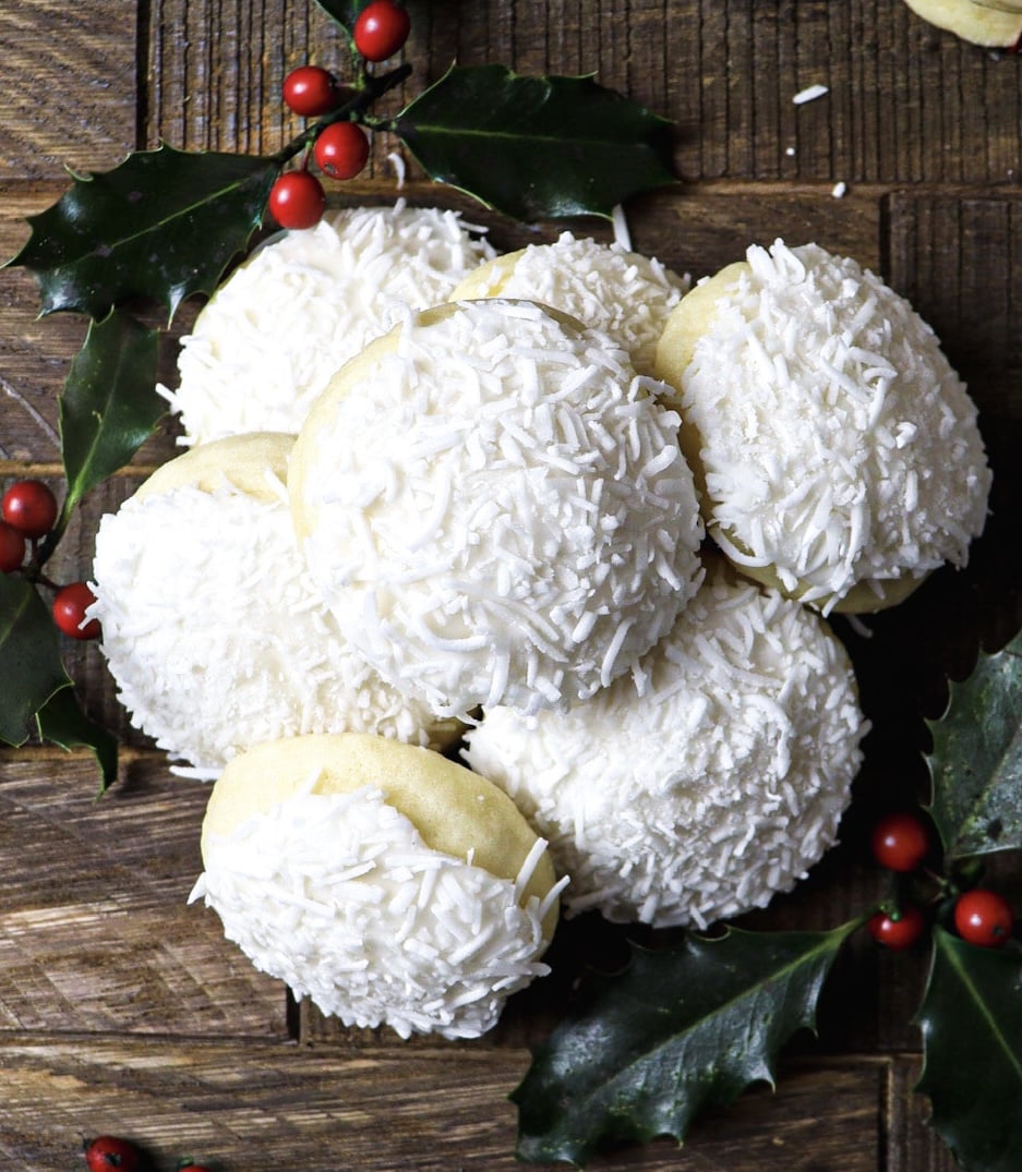 Peppermint Ammonia Cookies
