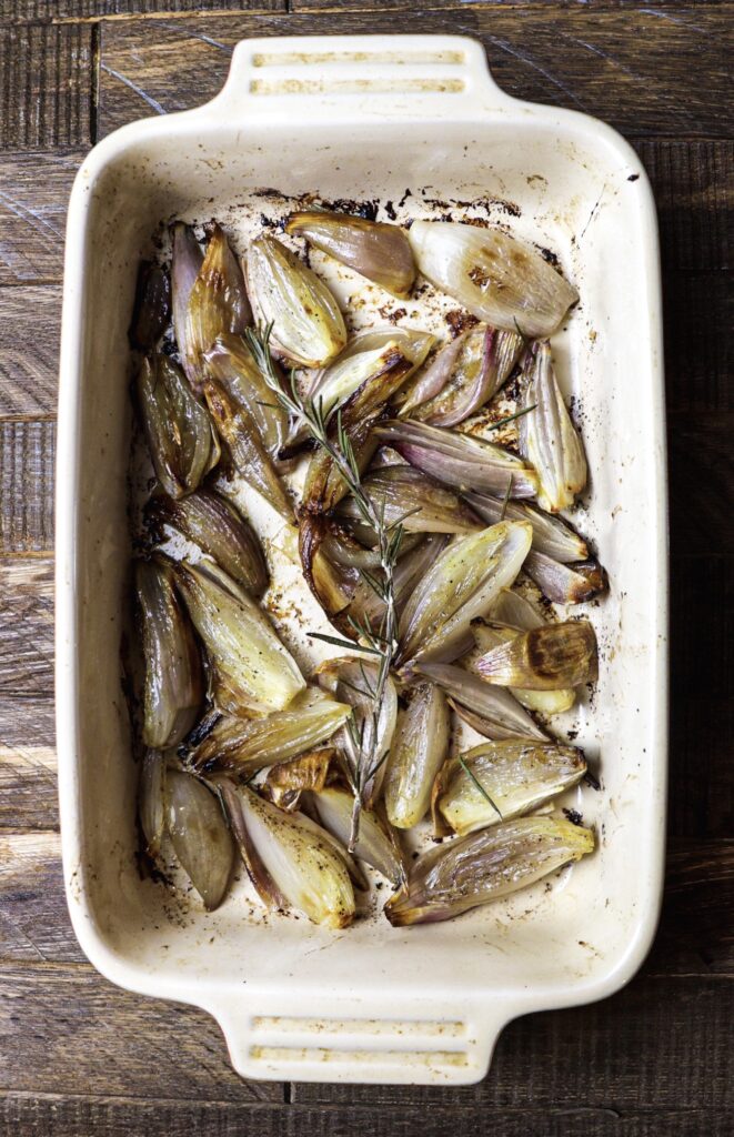 roasted shallots