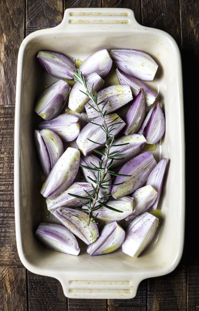 roasted shallots