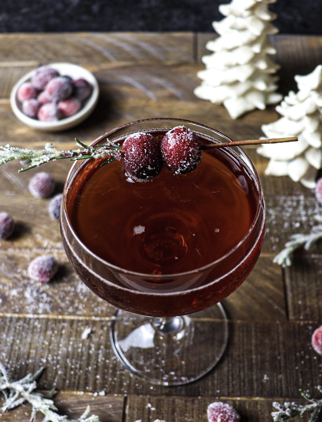 Spiced Cranberry Sparkler