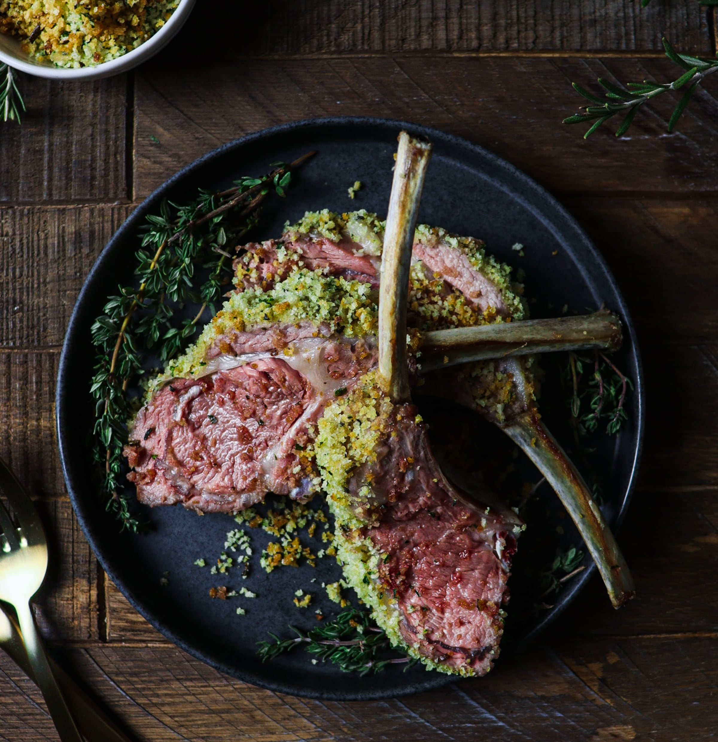 Herb Crusted Rack of Lamb