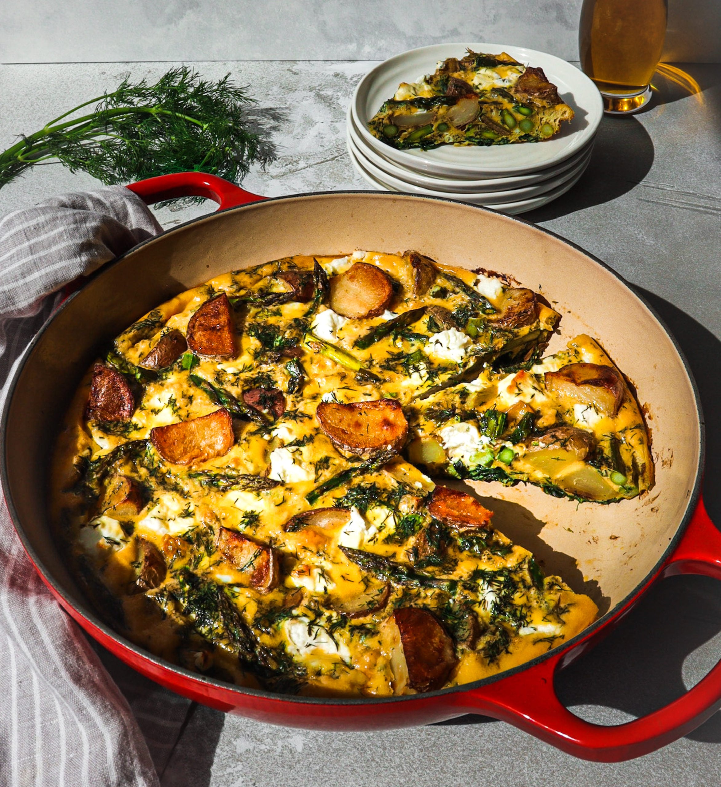 Spring Vegetable Frittata