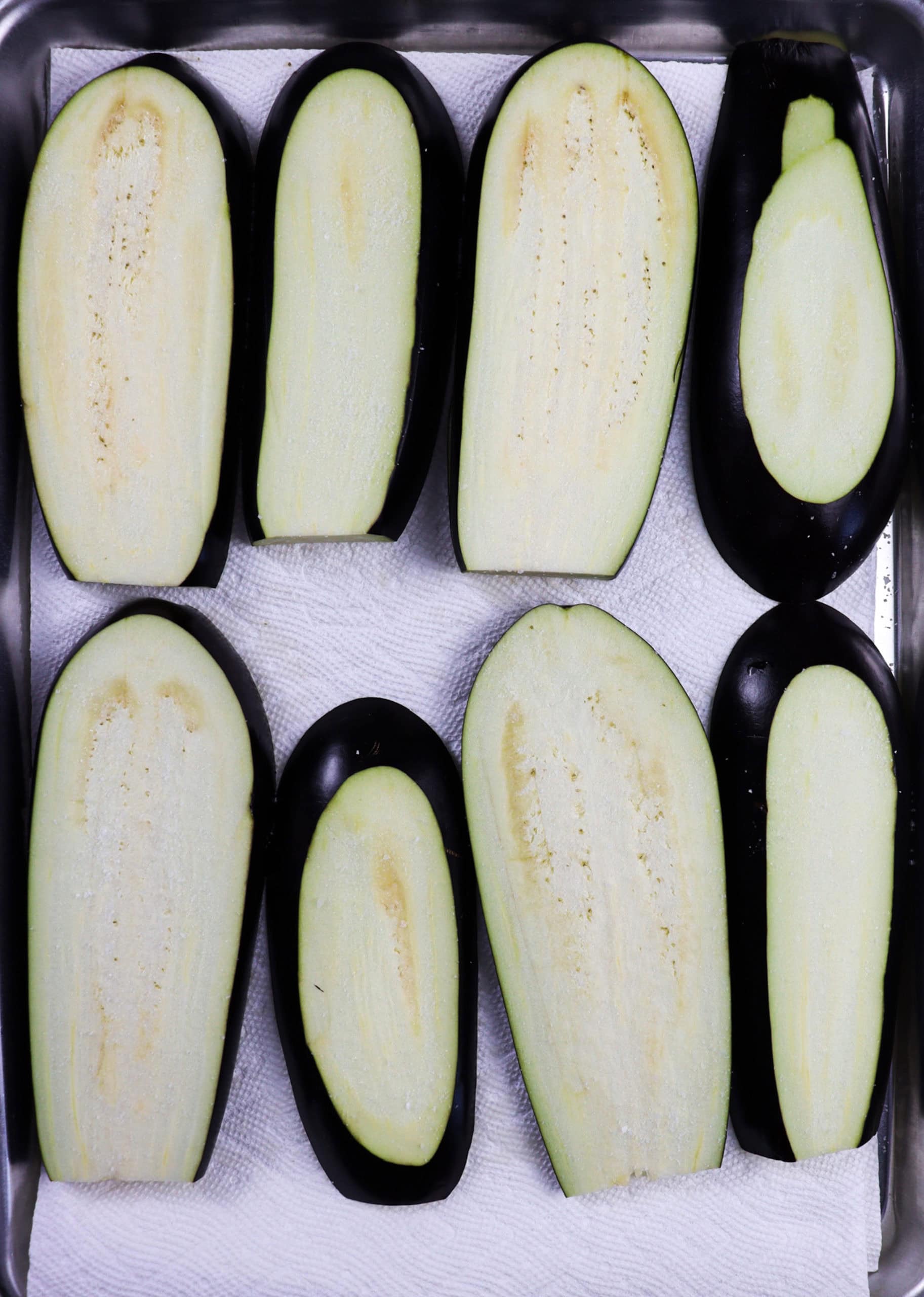 salted eggplant milanese