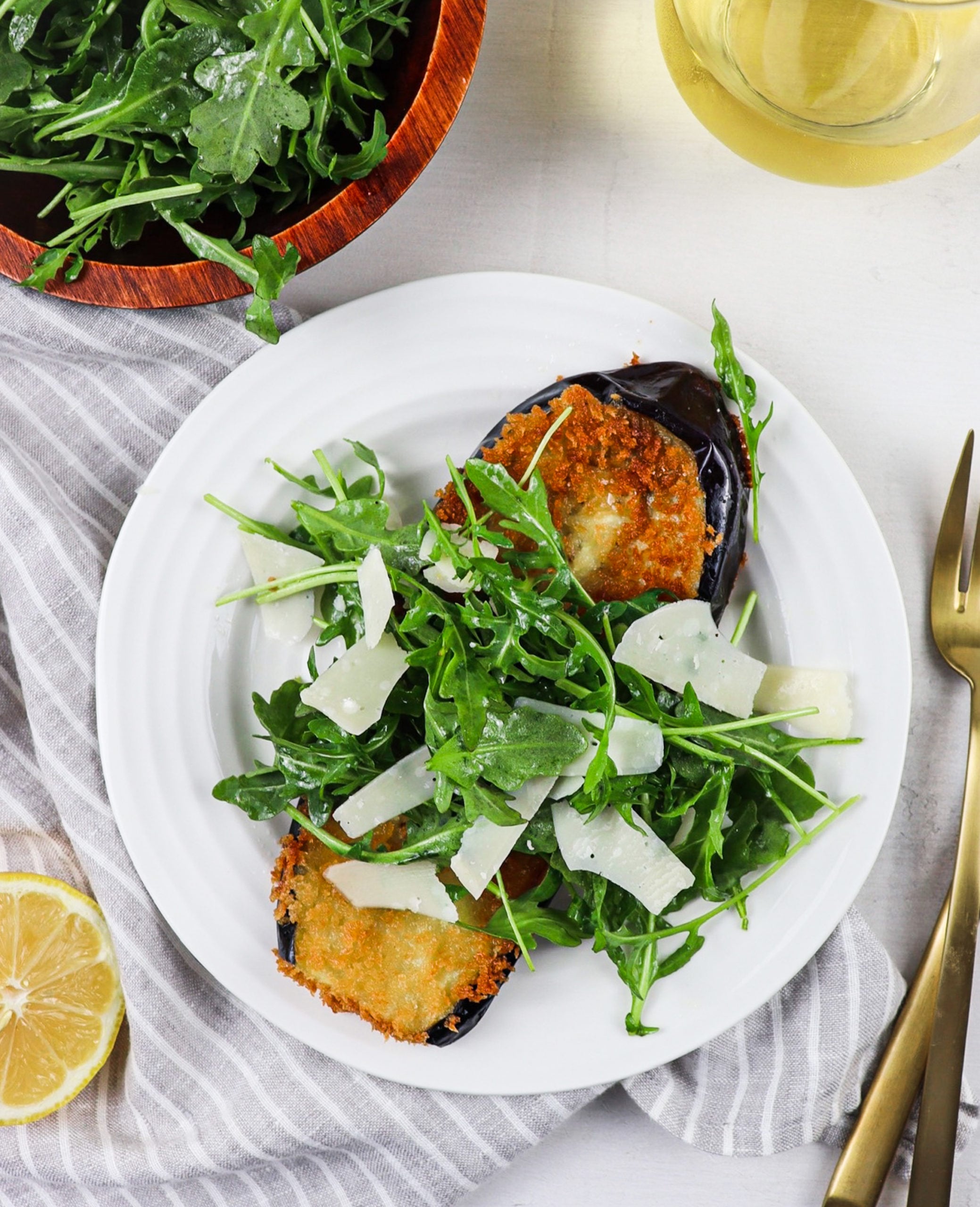 Crispy Eggplant Milanese