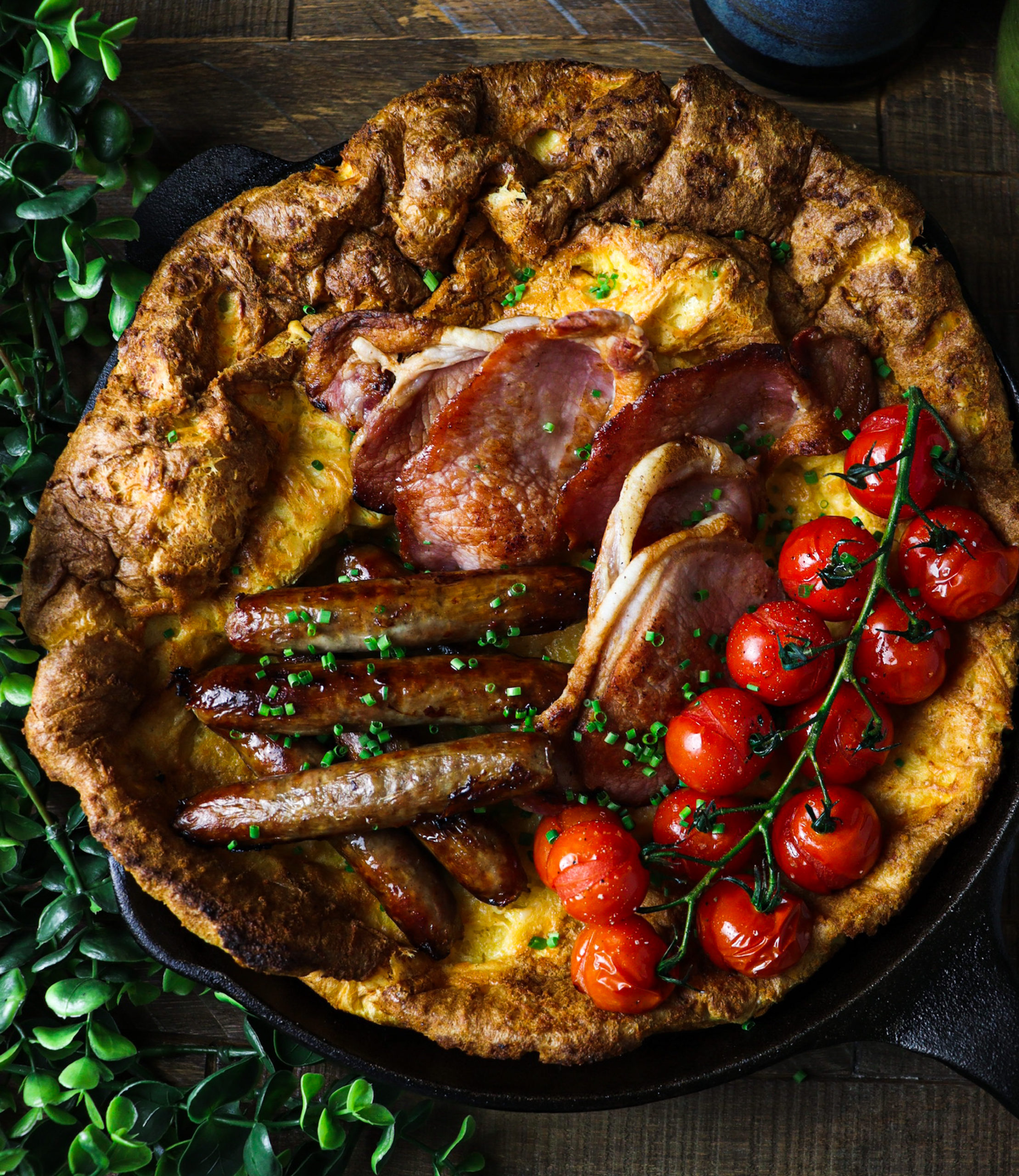 savoury dutch baby for first breakfast
