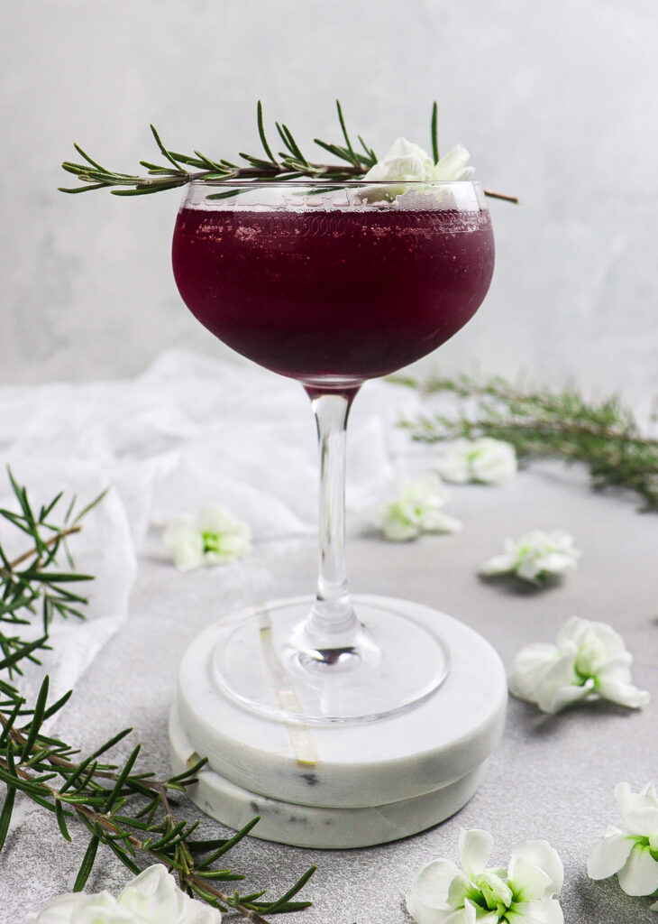 bourbon rosemary cocktail