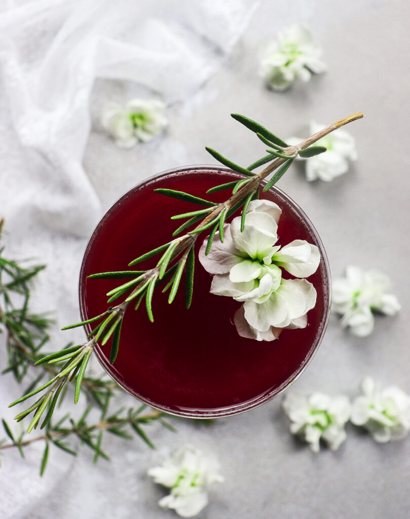 bourbon rosemary cocktail