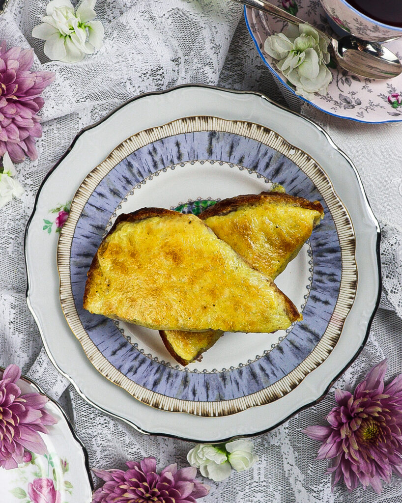 regency era food
wine and cheese toasties