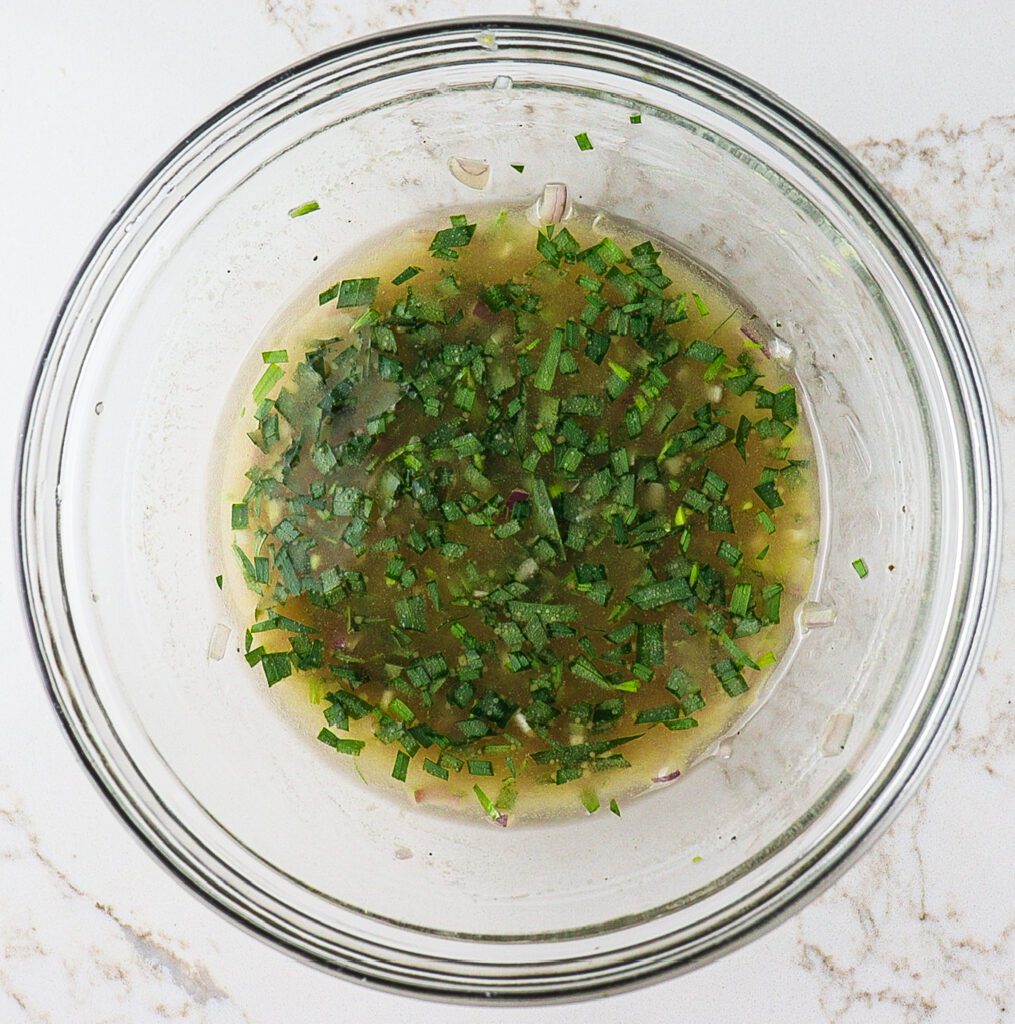 chicken tarragon vermouth dressing