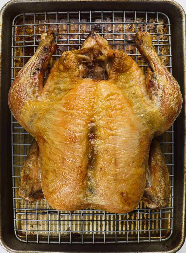 roast chicken with smashed potatoes