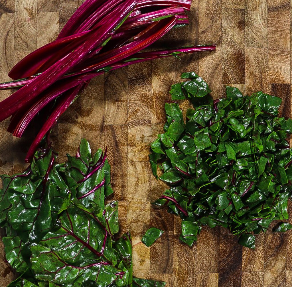 swiss chard fritters elven food