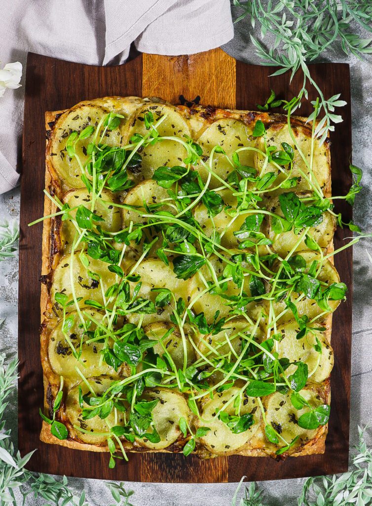 potato leek tart, lord of the rings recipe, elven food recipes