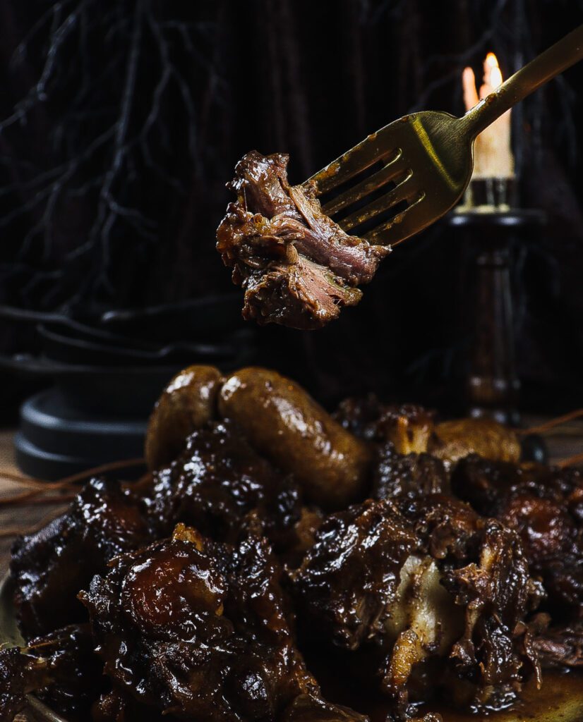 slow braised oxtail, orc recipes, middle earth recipes, recipes of mordor