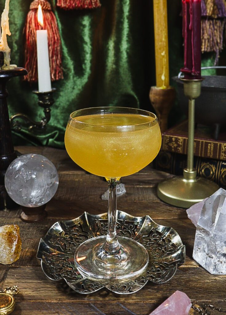 felix felicis cocktail, harry potter cocktail recipe