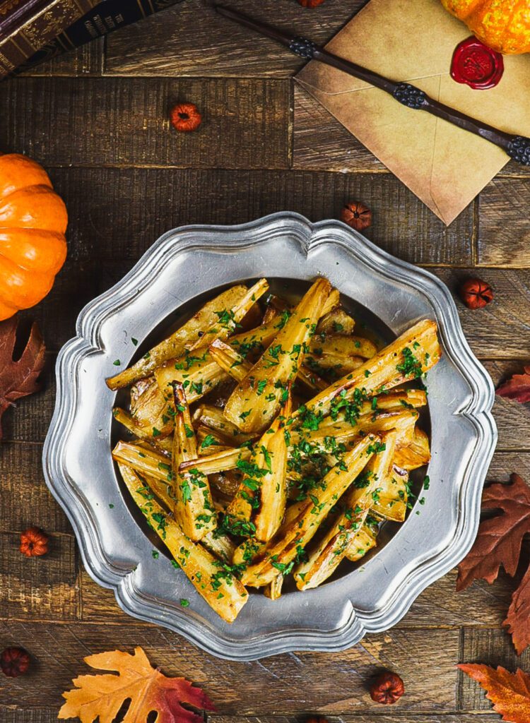 cider roasted parsnips, sides for pot roast