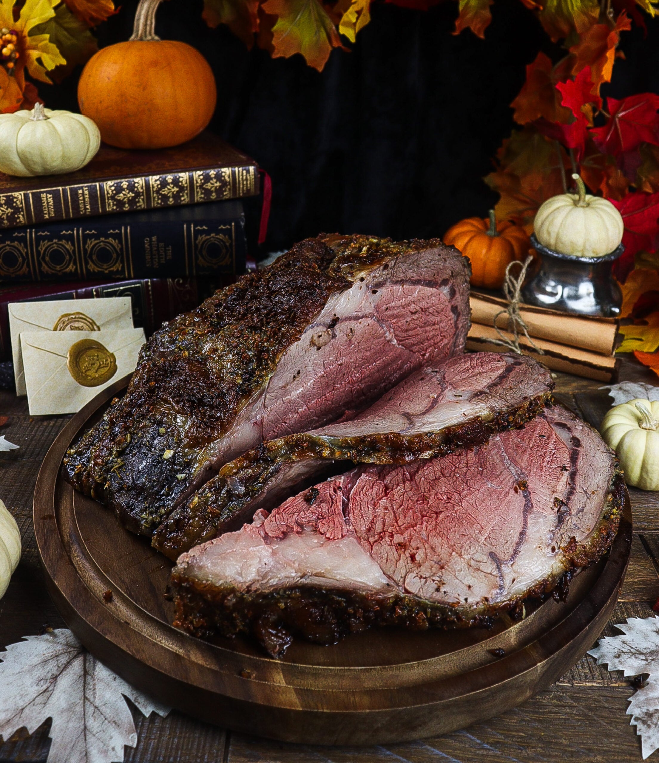 Garlic and Herb Prime Rib Roast