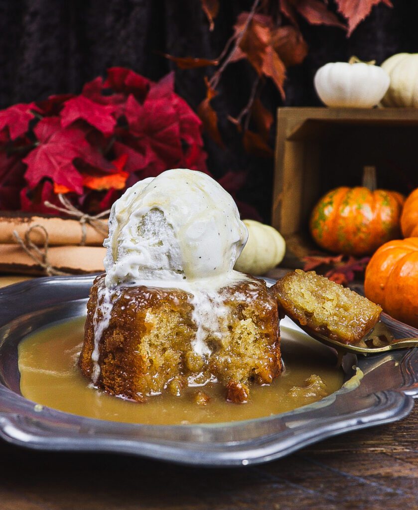 butterbeer pudding, butterbeer harry potter, sticky butterbeer pudding