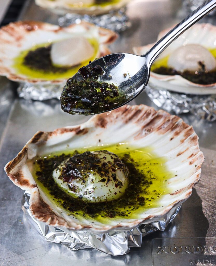 baked scallop recipe, peter pan themed food, movie themed recipes