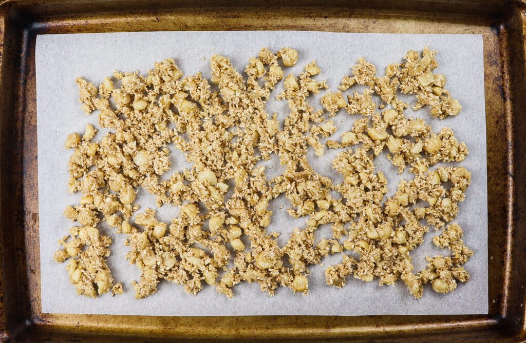 macadamia crunch, baked candied yam recipe