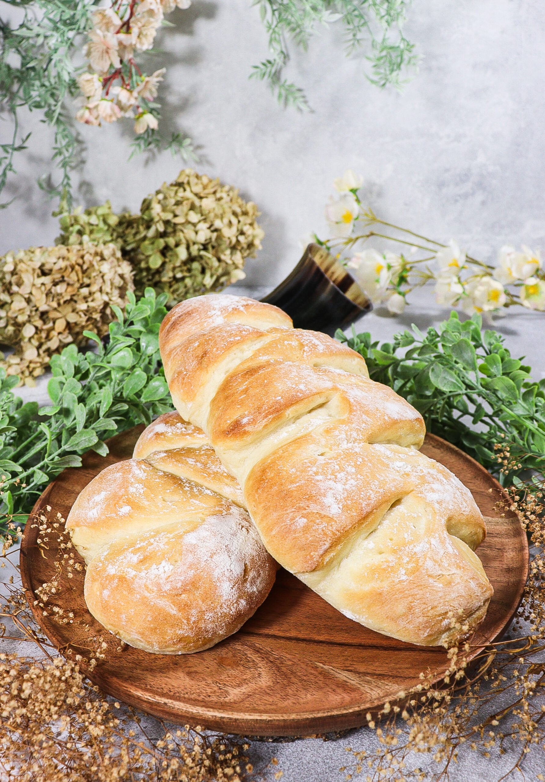 Frey’s Potato Rolls with Honey Poppyseed Butter