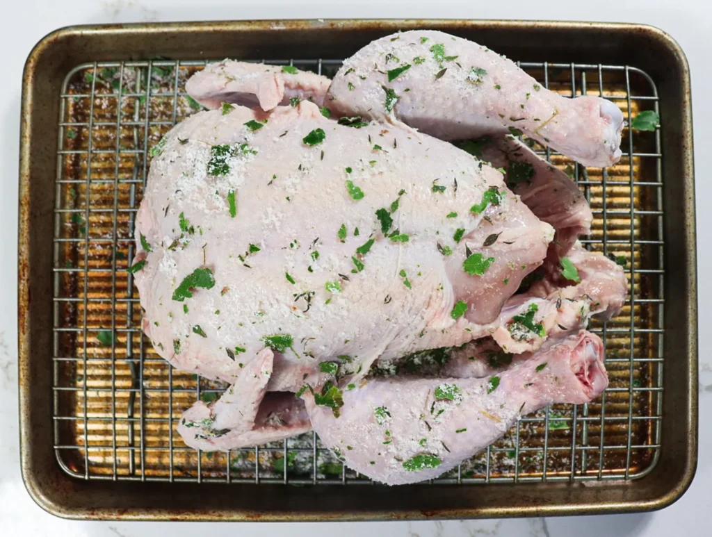 bay roasted chicken, bay leaf salt, lord of the rings inspired recipes