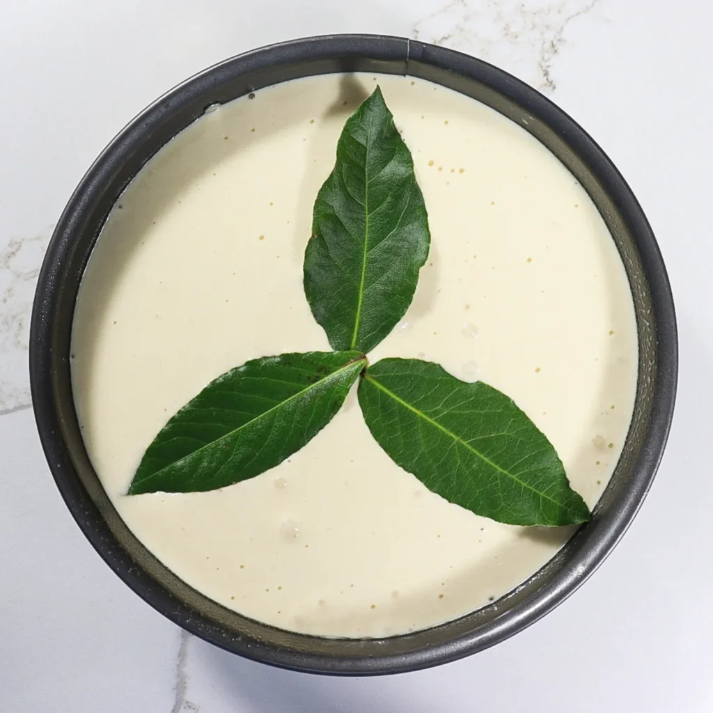 hot milk sponge cake recipe, bay leaf cake