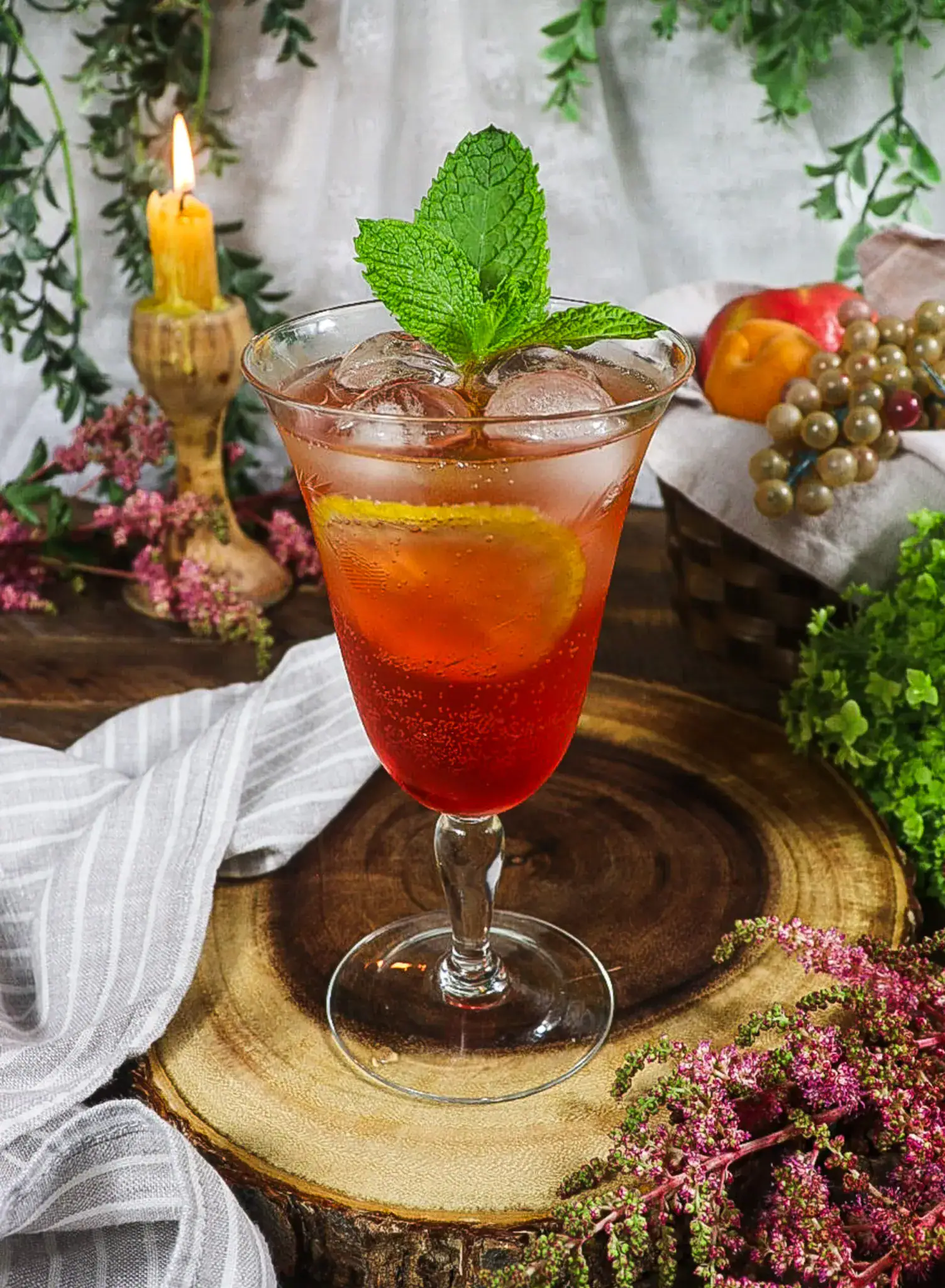 sparkling strawberry cordial, redwall recipes