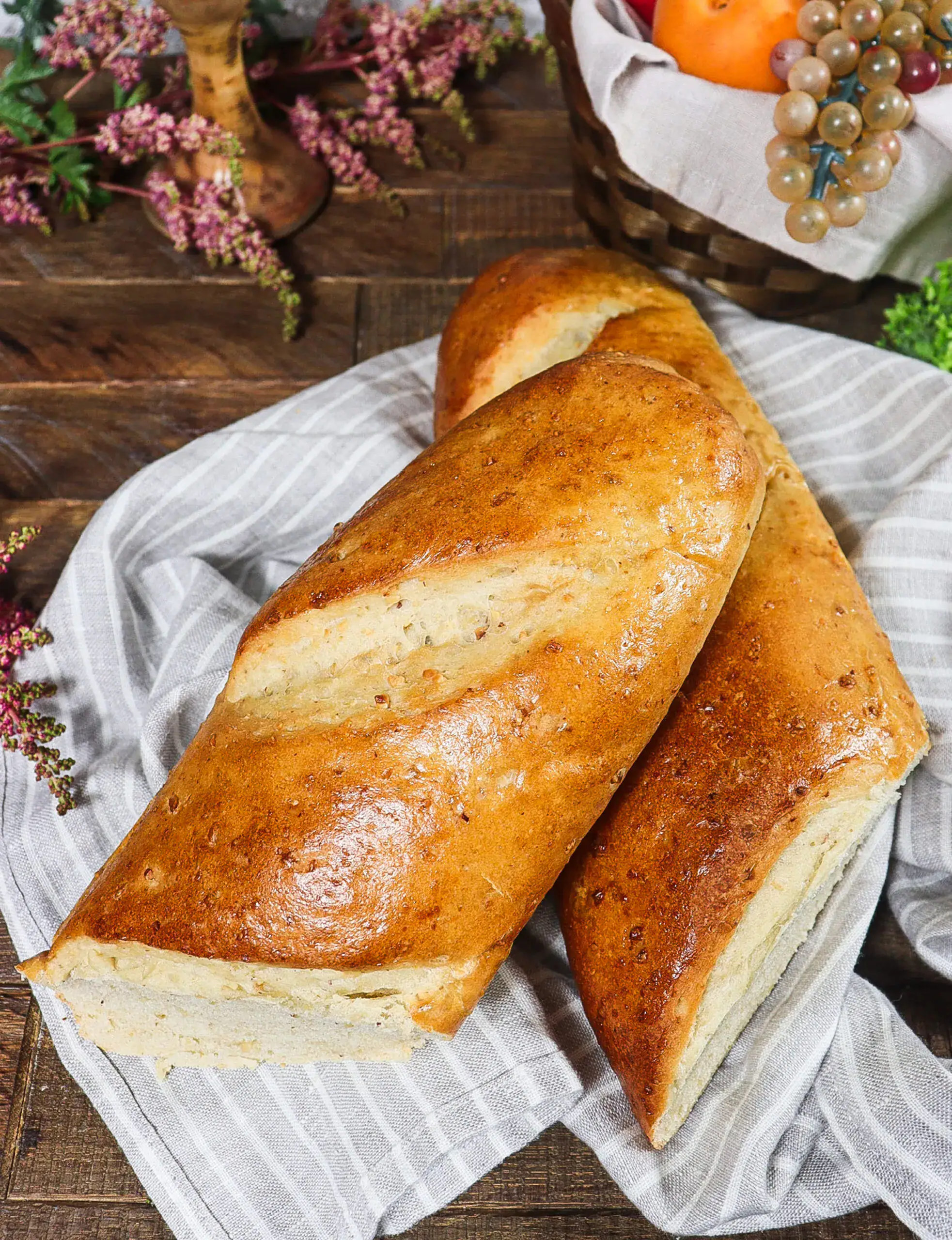 hazelnut bread, redwall food, literary recipes