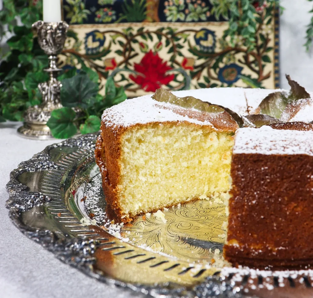 white cake of gondor, food of middle earth, hot milk cake