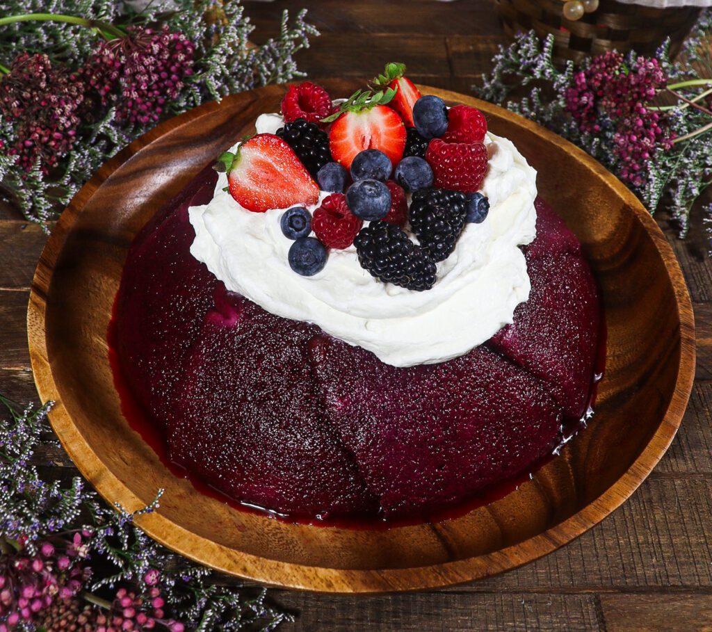 summer pudding, meadow cream, redwall feast