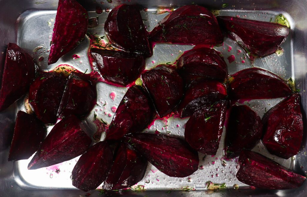 roasted root vegetables with honey