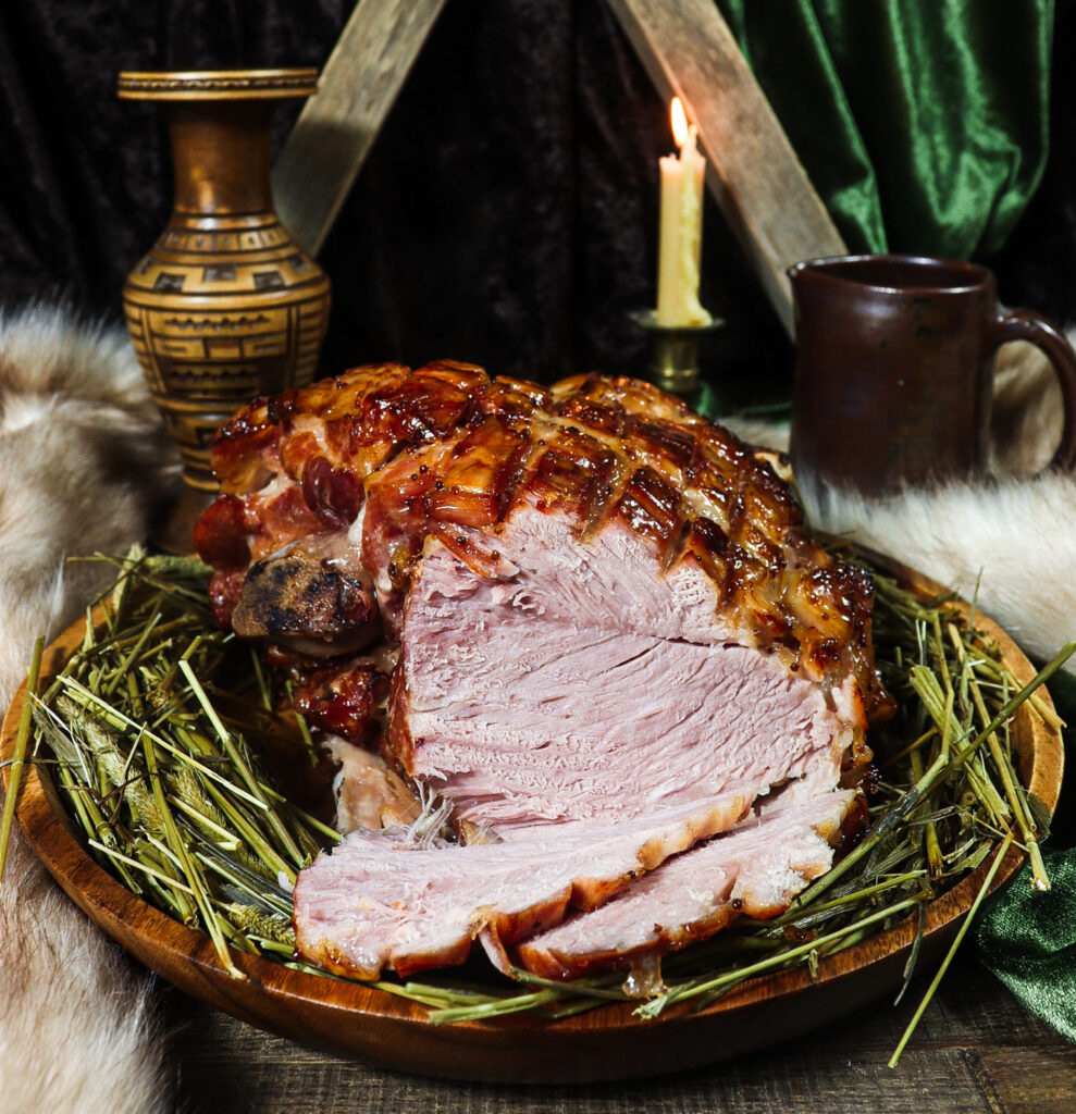 mead glazed ham, rohan food