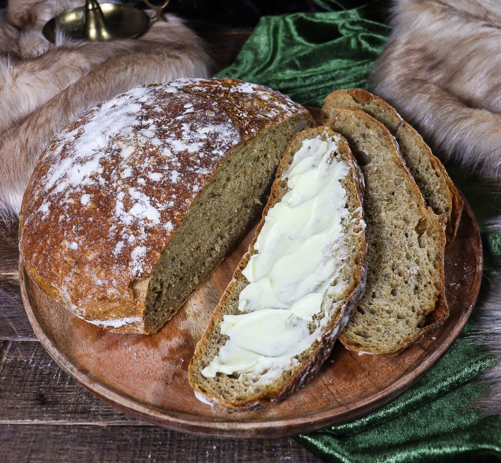 no knead rye bread