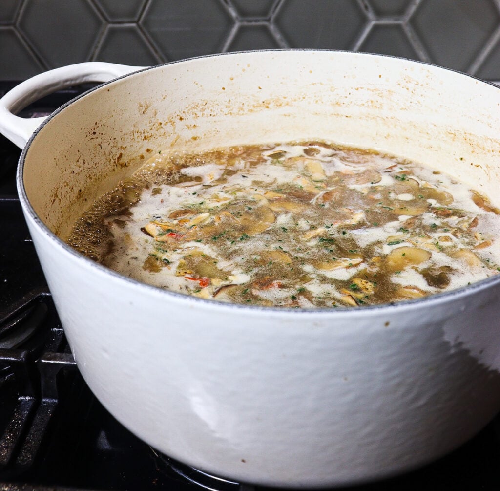 wild mushroom soup