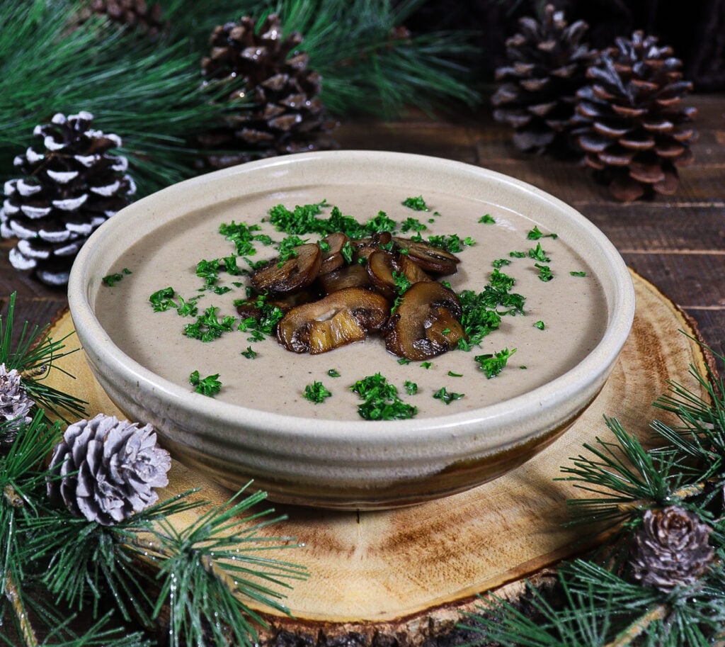 wild mushroom soup, hobbit recipes