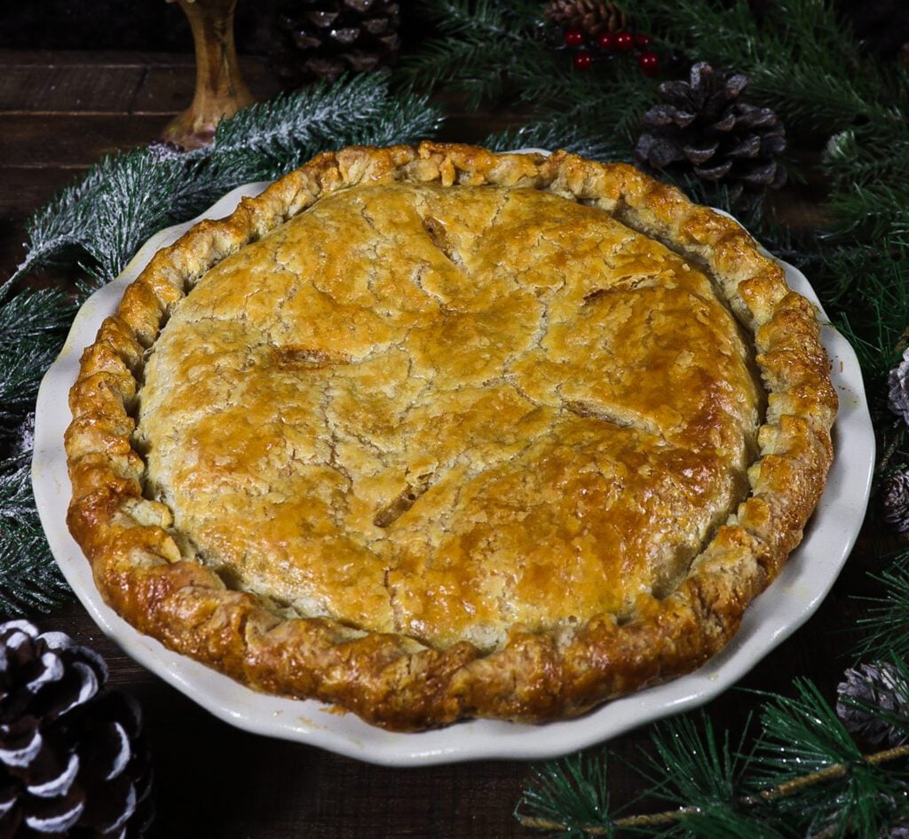 cheese and potato pie with bacon, hobbit potatoes recipe