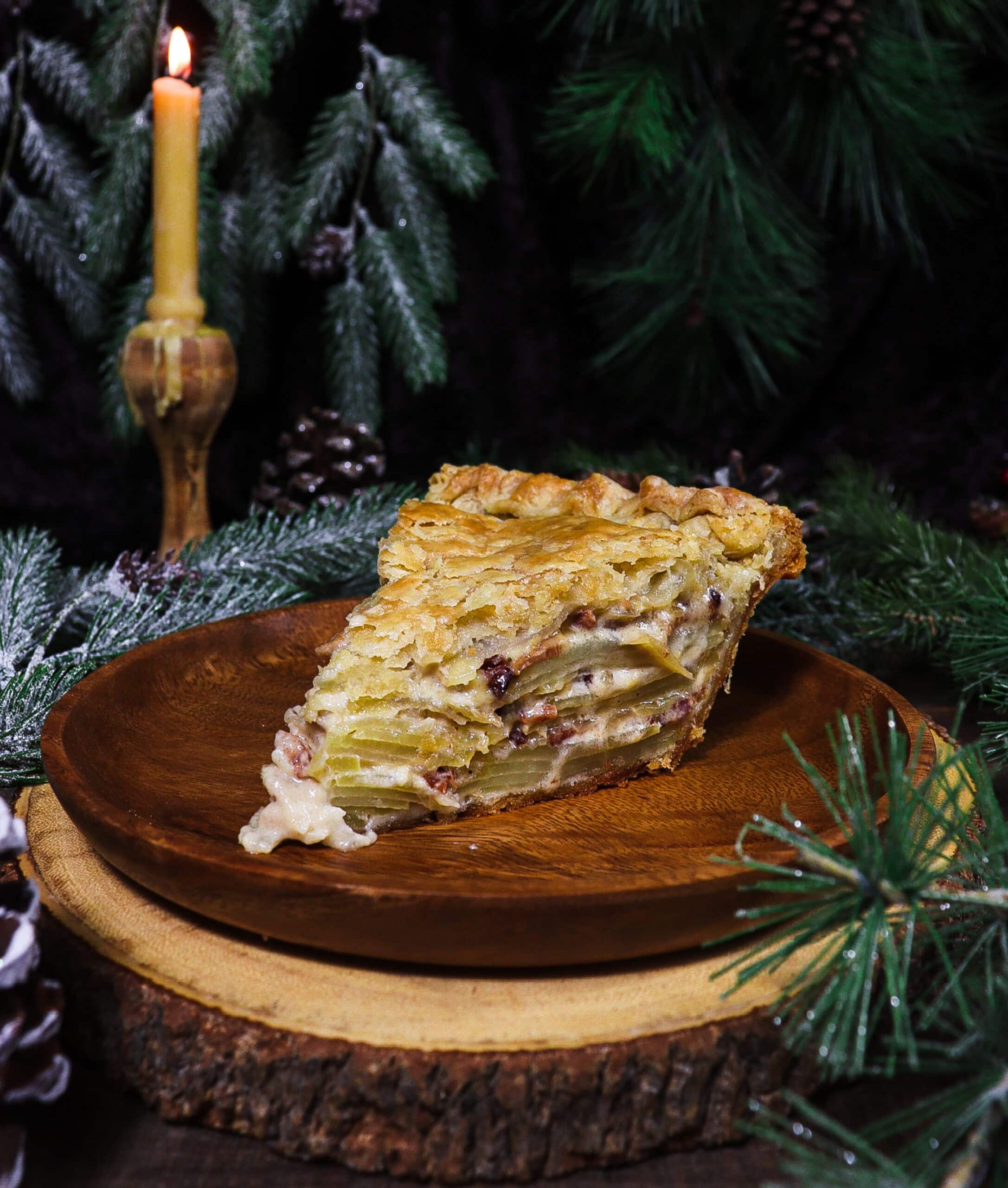potato bacon pie, hobbit potatoes recipe, lord of the rings potatoes