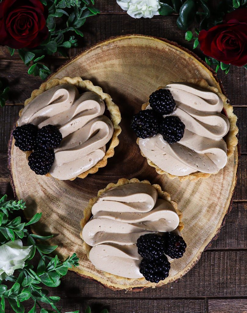 blackberry tarts, queen of hearts jam tarts