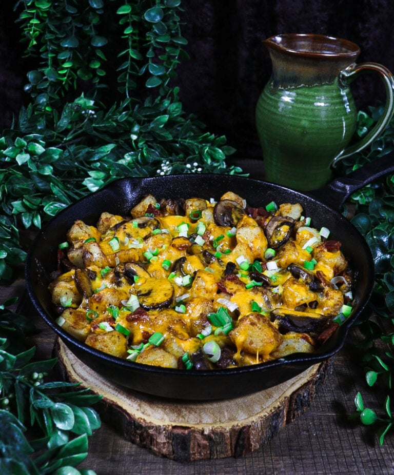 Bacon Mushroom Breakfast Potatoes