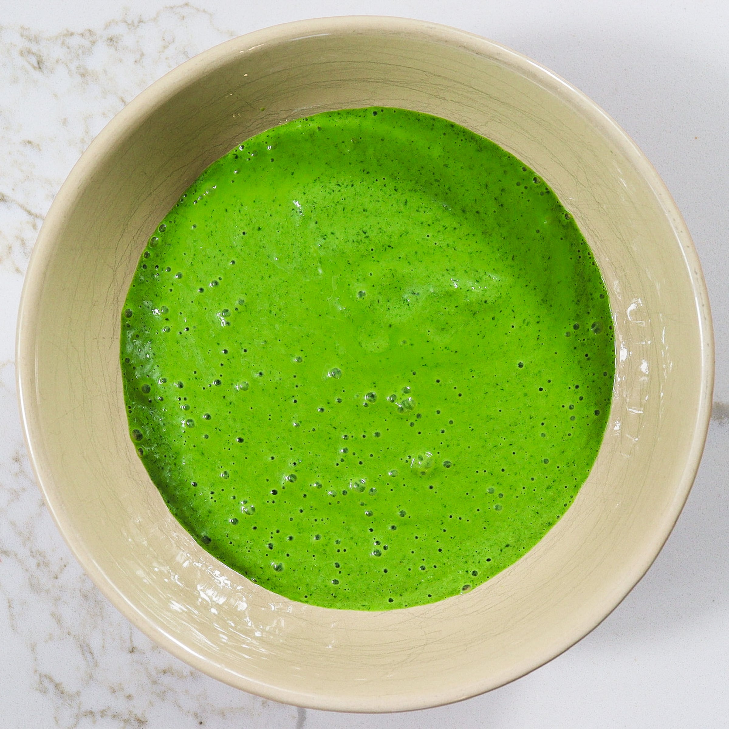 lamb sausage with green sauce