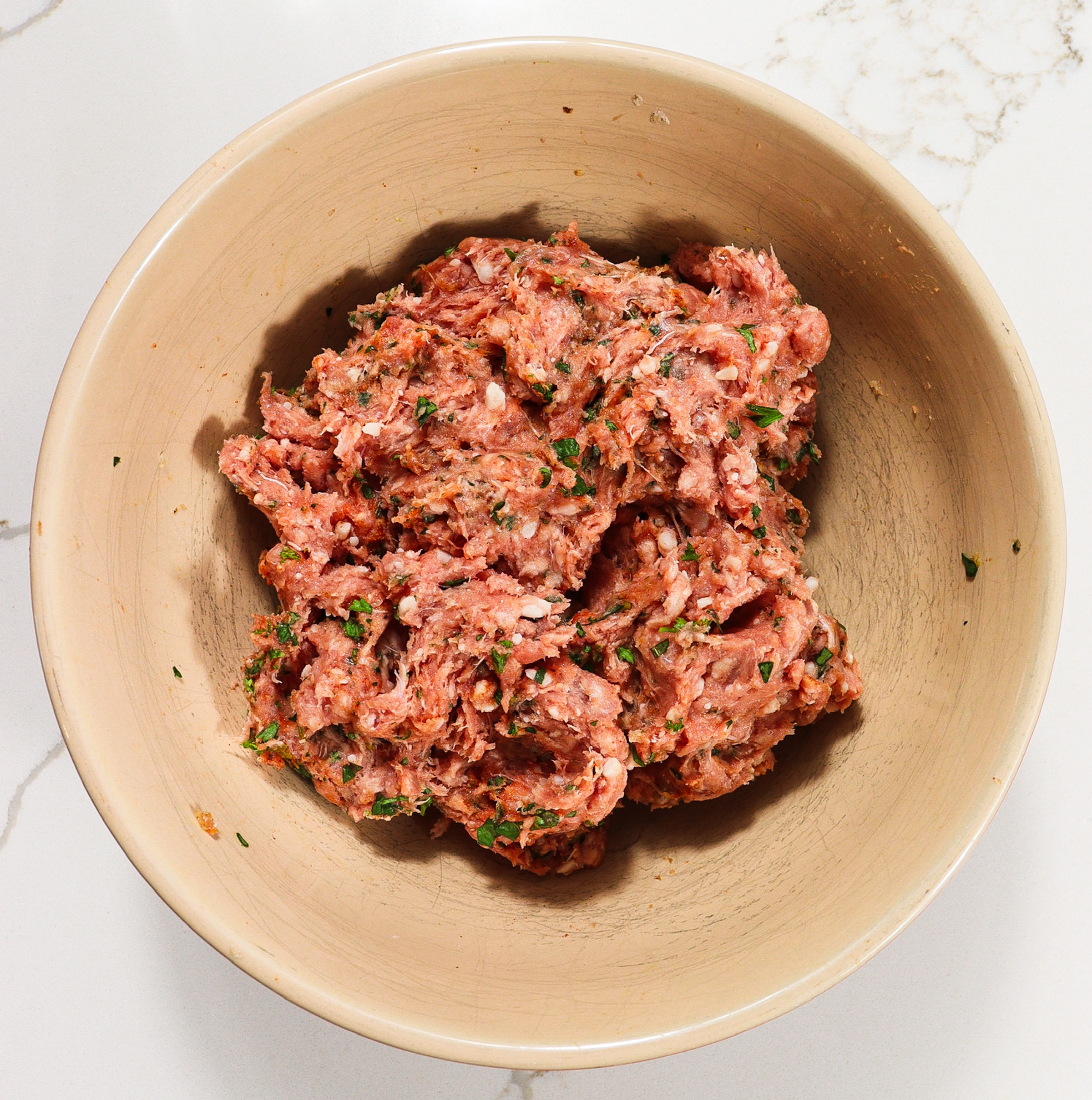 herbed lamb sausage, lamb sausage patties