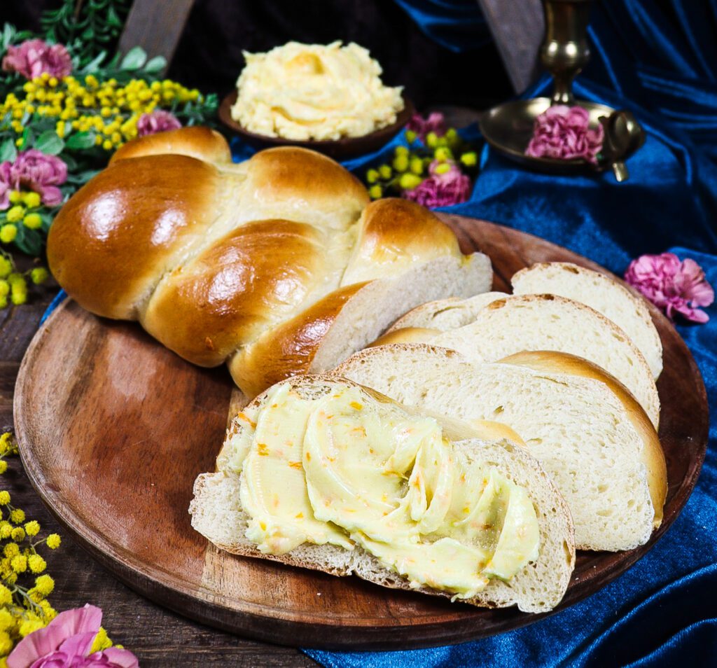 sweet cardamom bread, honey orange butter, norse mythology recipes