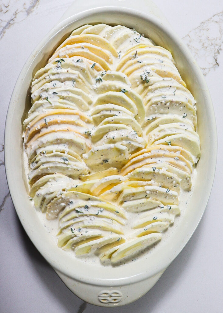 root vegetable gratin, baked rutabaga recipe