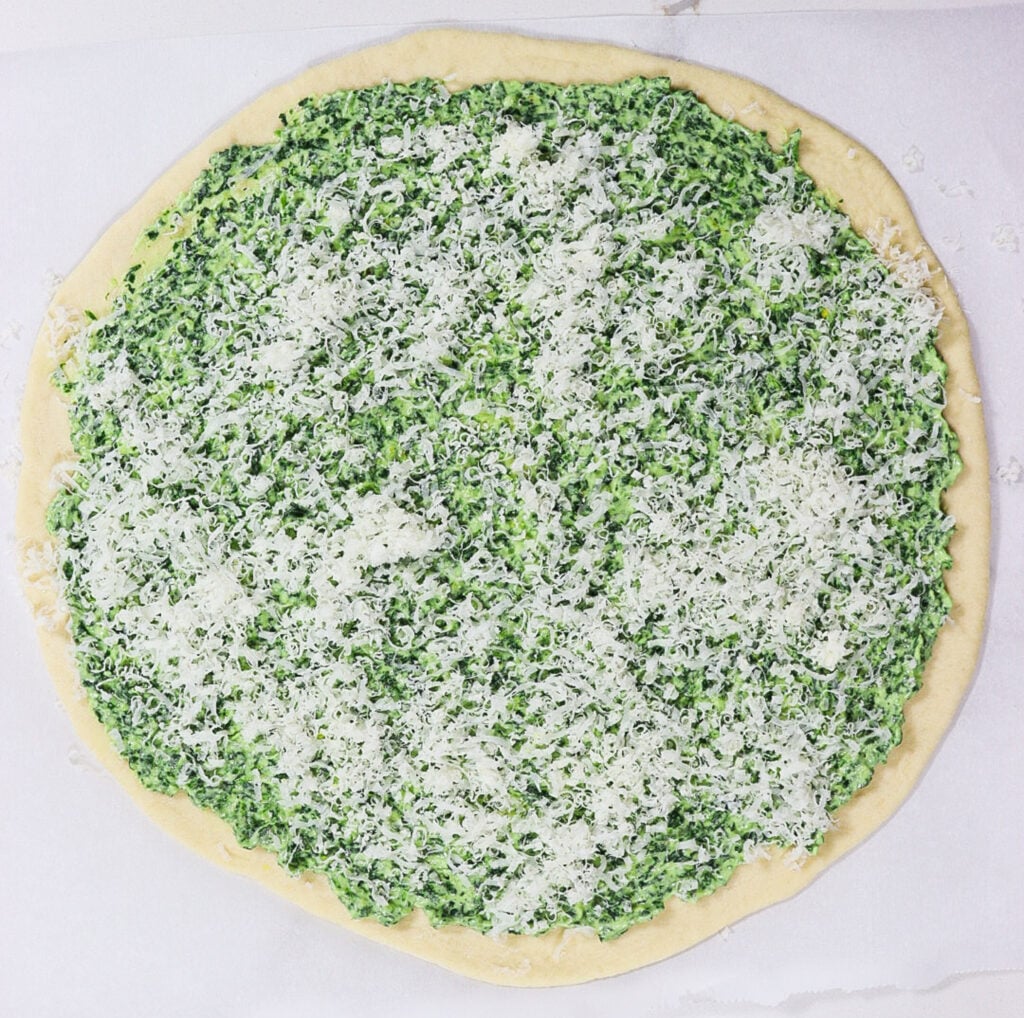 spring greens star bread, herbed pull apart bread