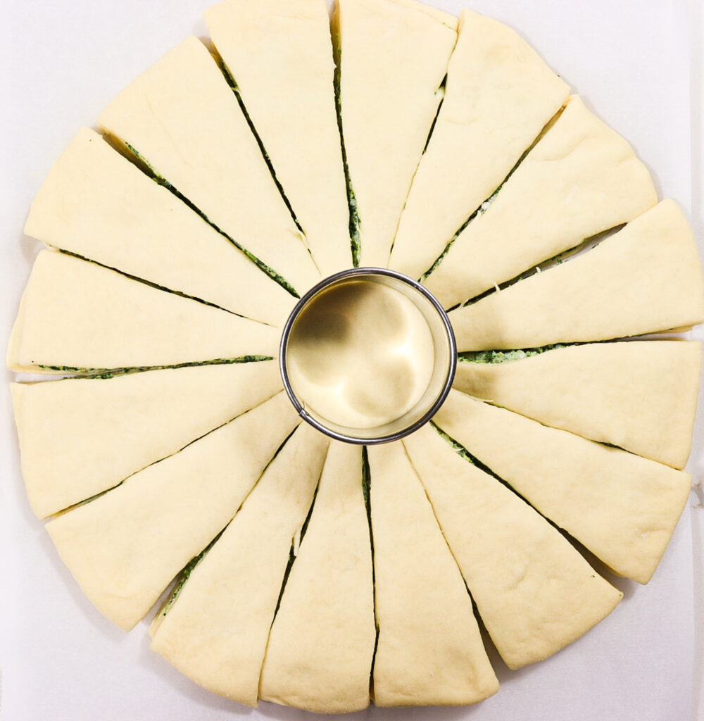 savoury twist bread, star bread